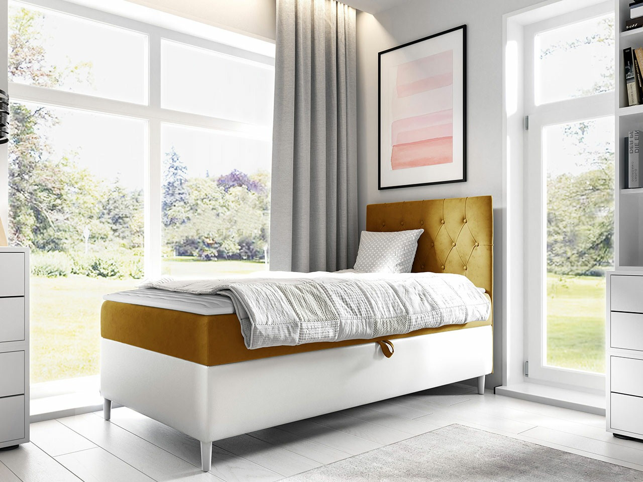Continental bed Lucus VII (Soft 017 + Fresh 37)