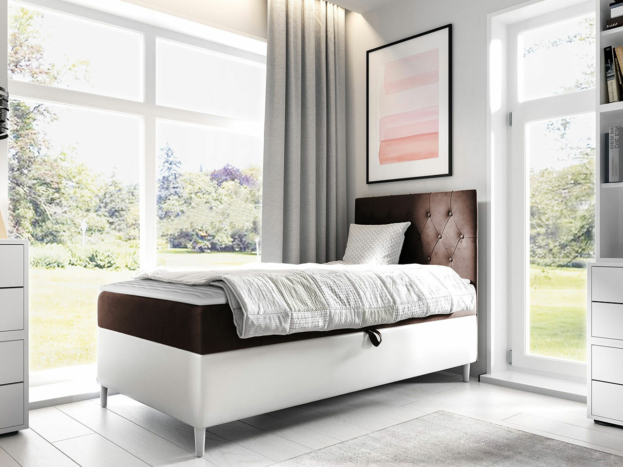 Continental bed Lucus VII (Soft 017 + Fresh 4)