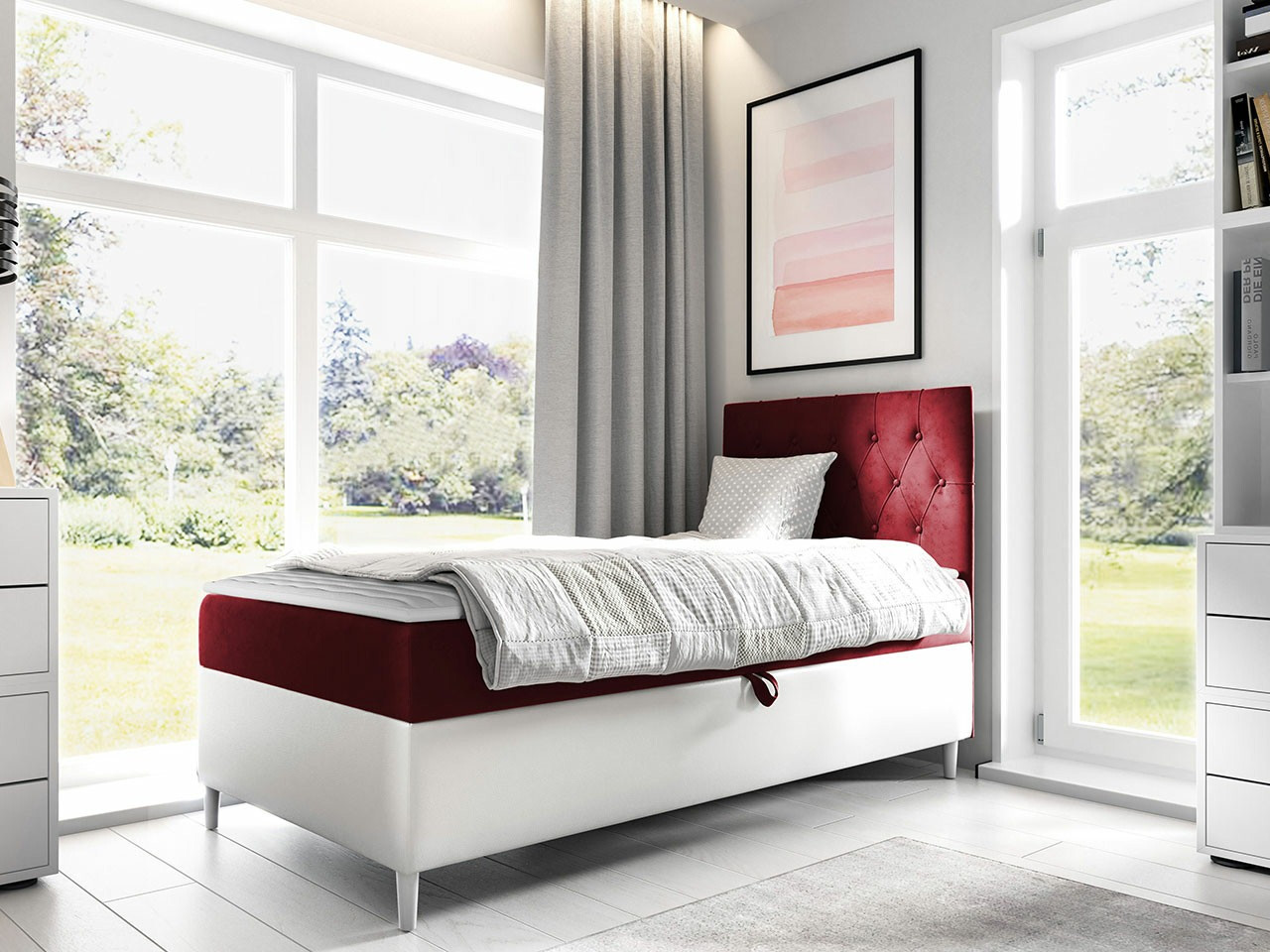Continental bed Lucus VII (Soft 017 + Fresh 8)