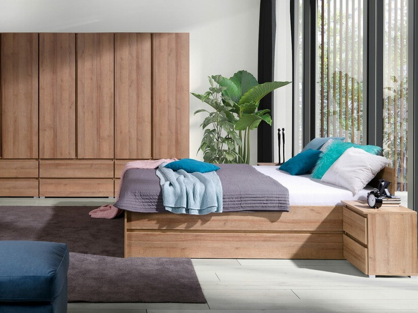 Bedside table Cirdora 115 (Riviera oak)