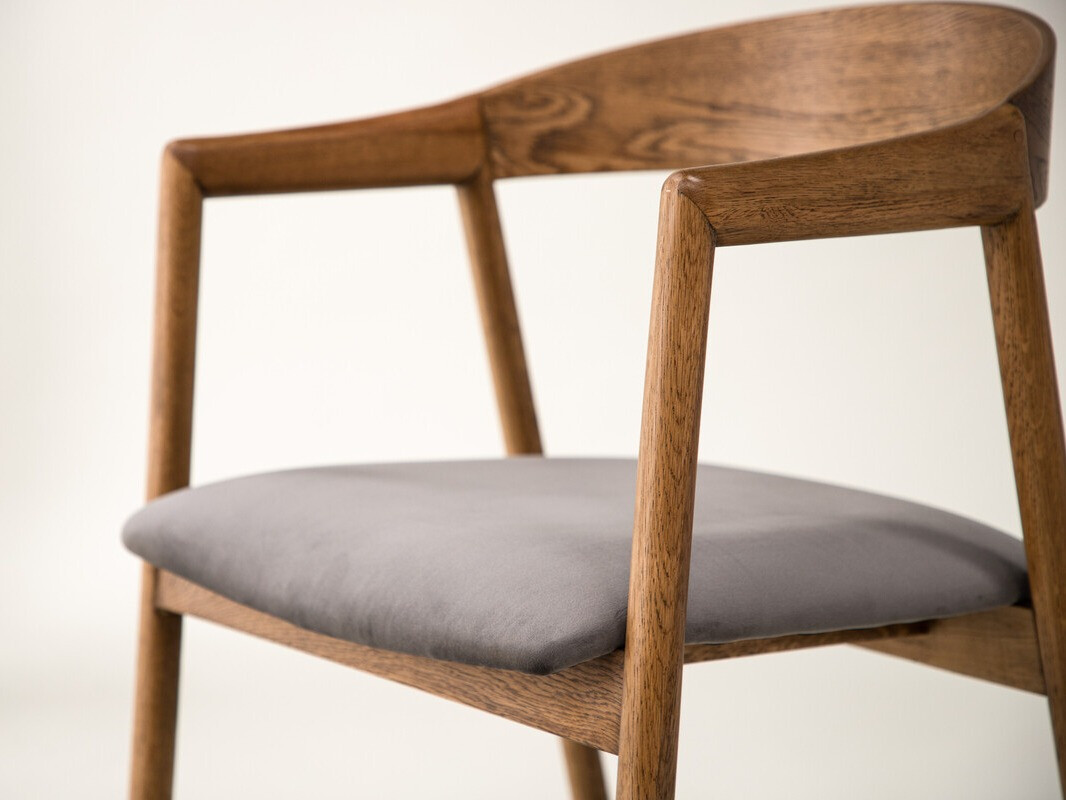 Chair Dallas 4939 (Grey + Brown)