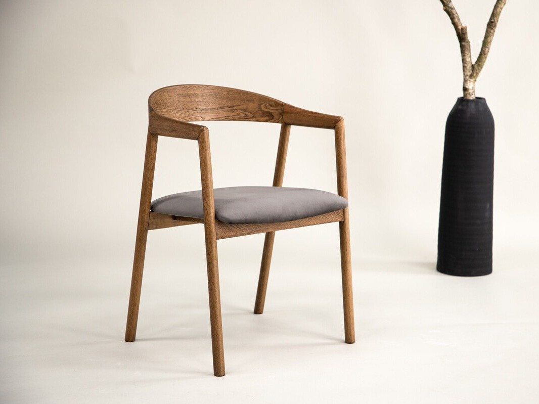 Chair Dallas 4939 (Grey + Brown)