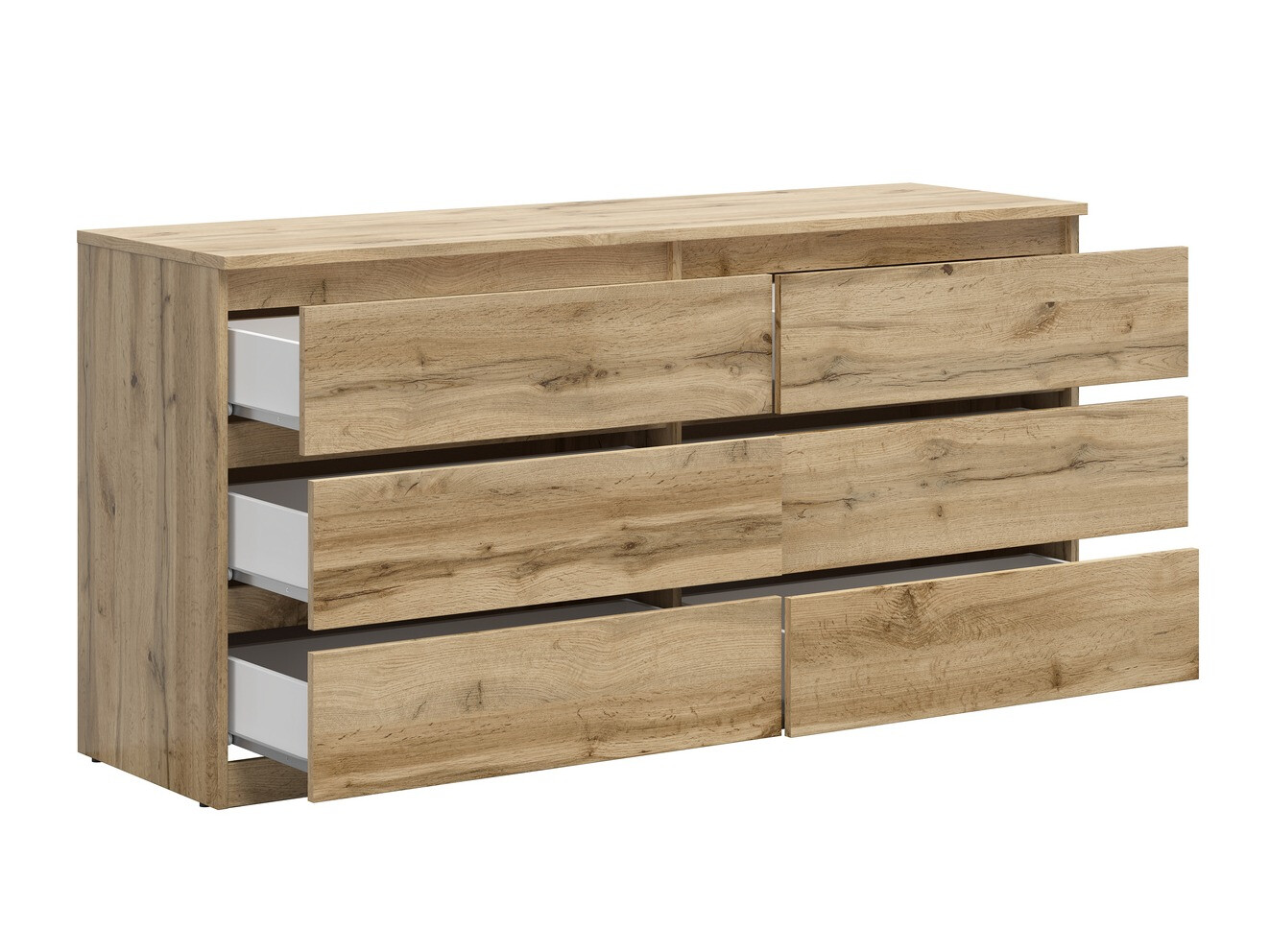 Chest of drawers Livevaro 116 (Wotan Oak)