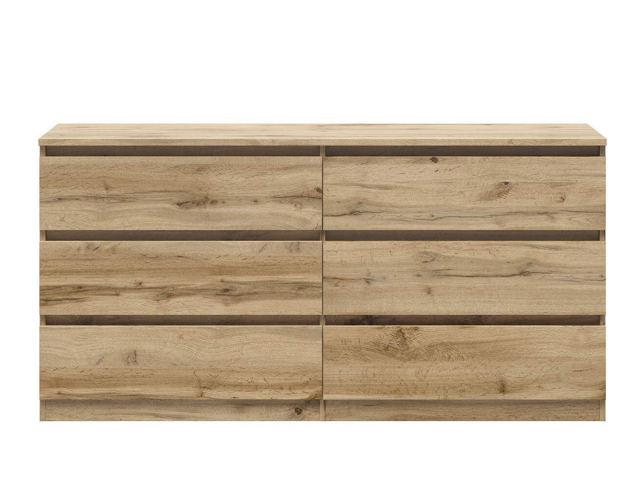 Chest of drawers Livevaro 116 (Wotan Oak)