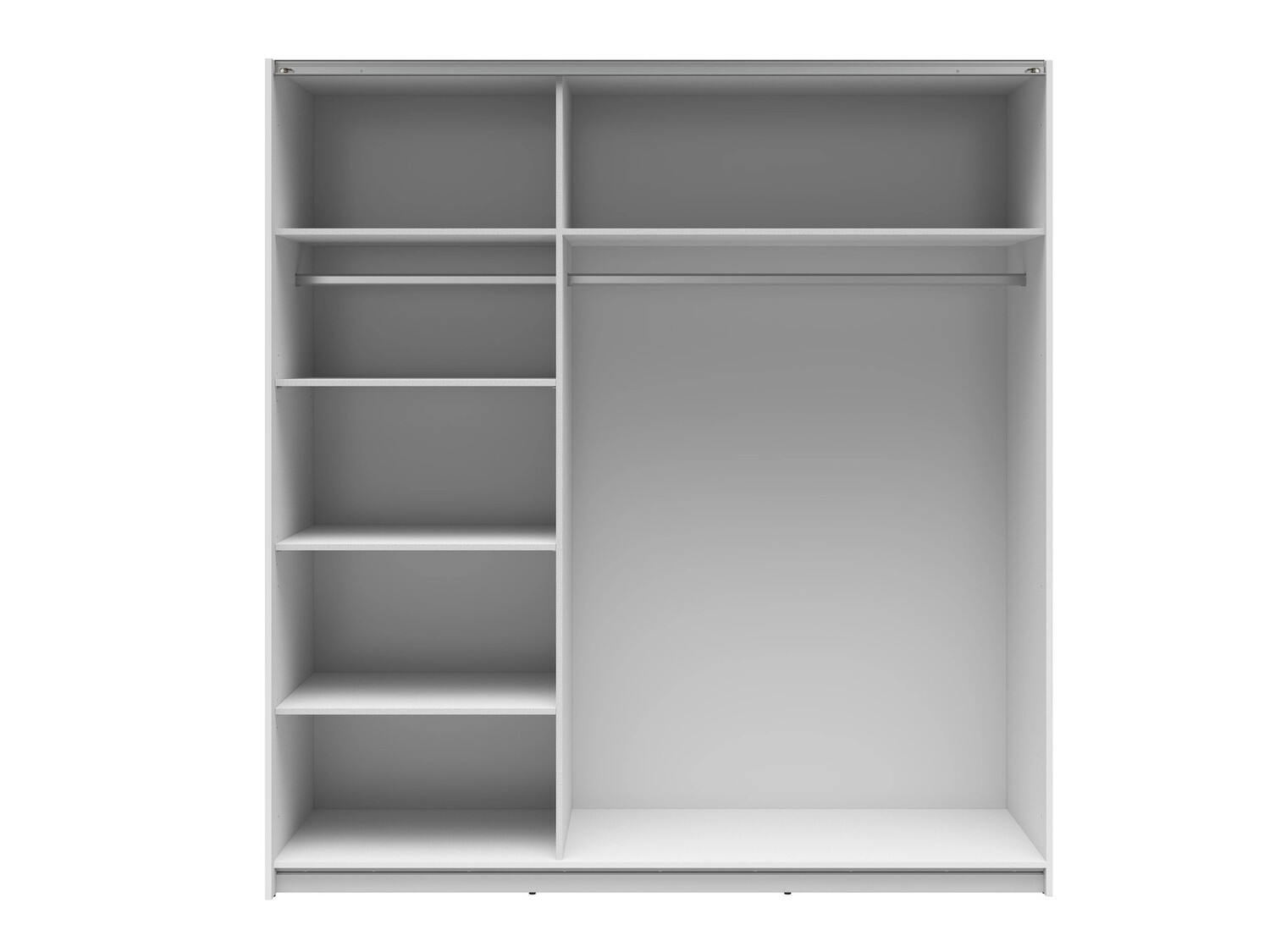 Wardrobe Livevaro 109 (Glossy white)