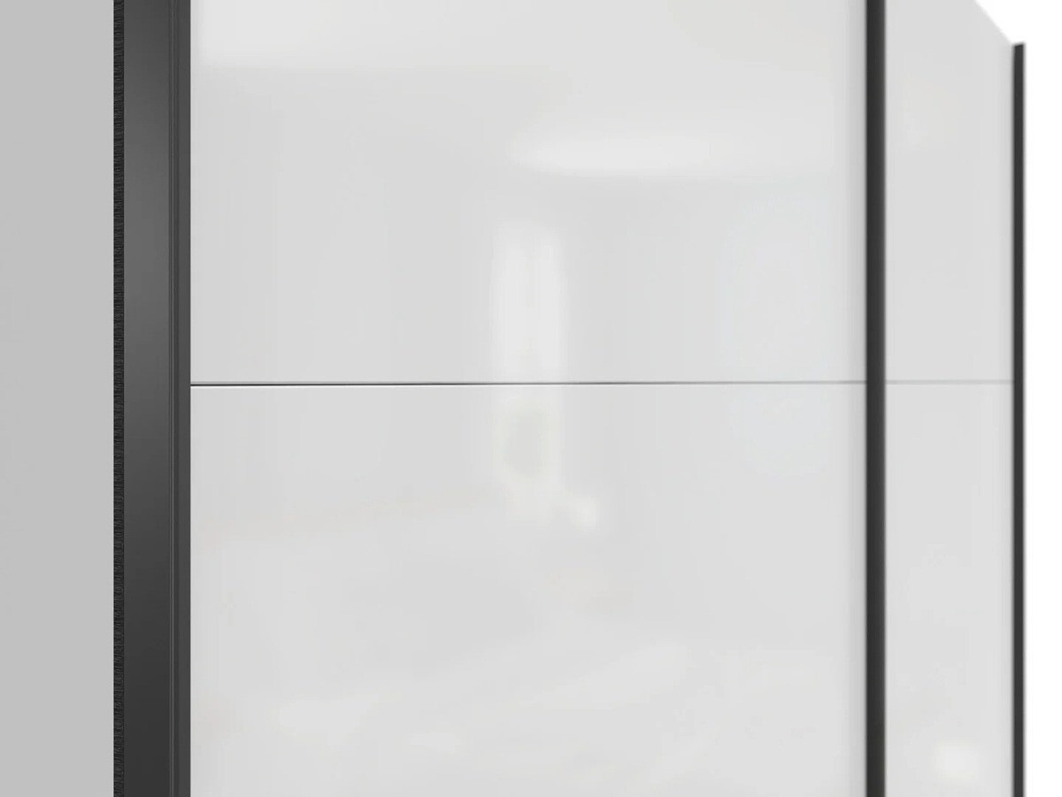 Wardrobe Livevaro 109 (Glossy white)