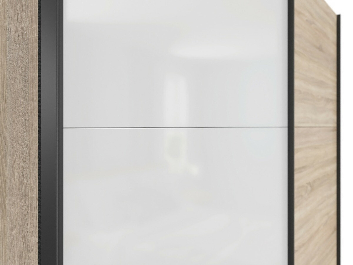 Wardrobe Livevaro 109 (Sonoma oak + White)