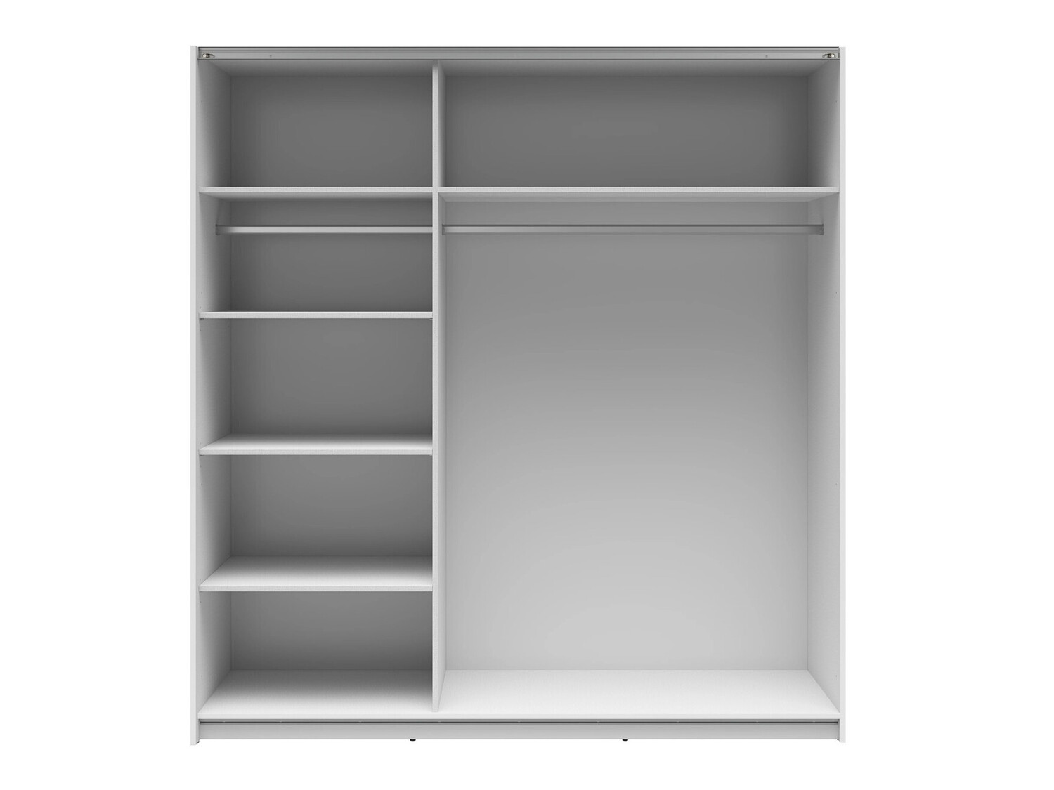 Wardrobe Livevaro 109 (White + Wotan Oak)