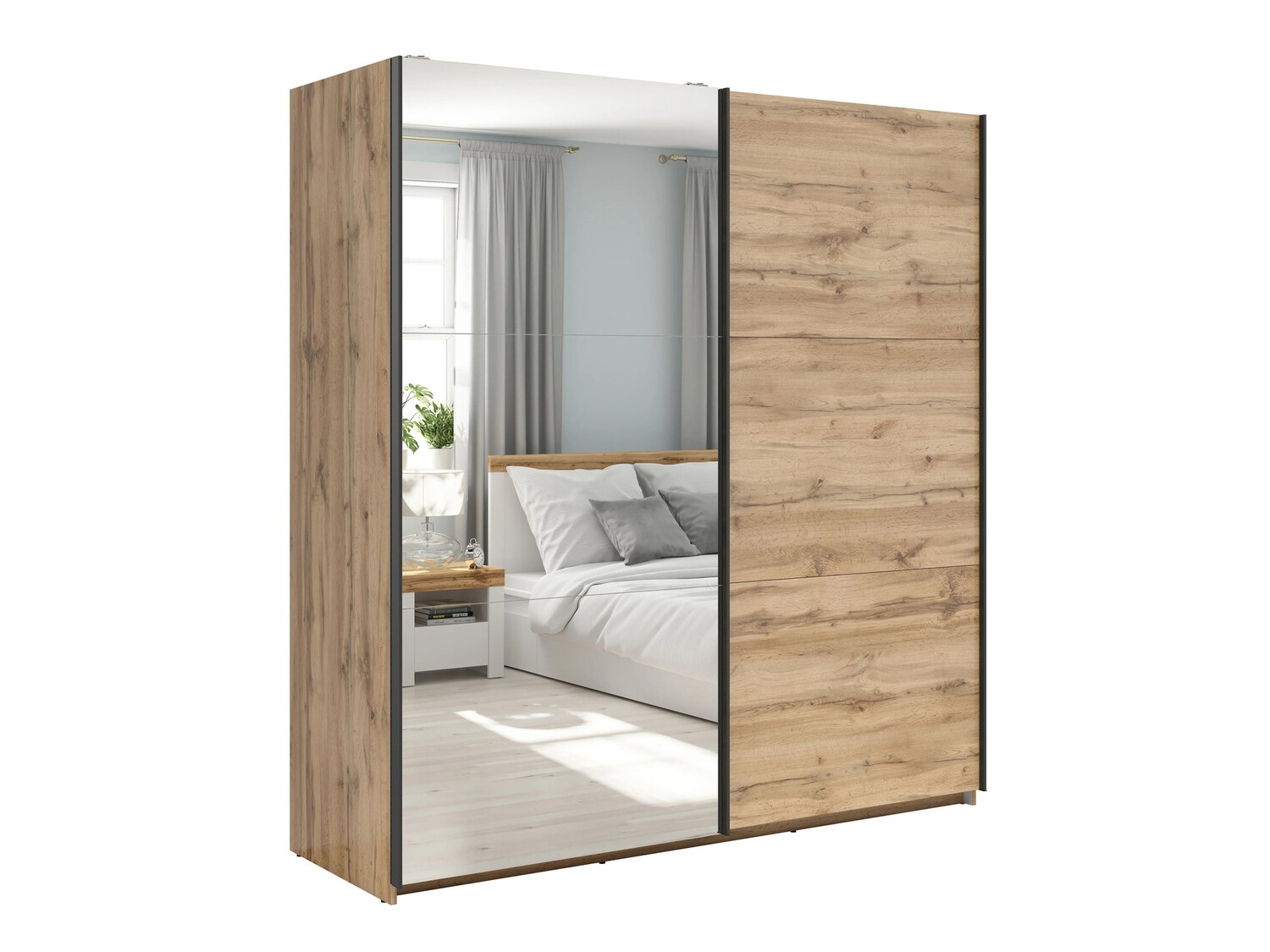 Wardrobe Livevaro 110 (Wotan Oak)