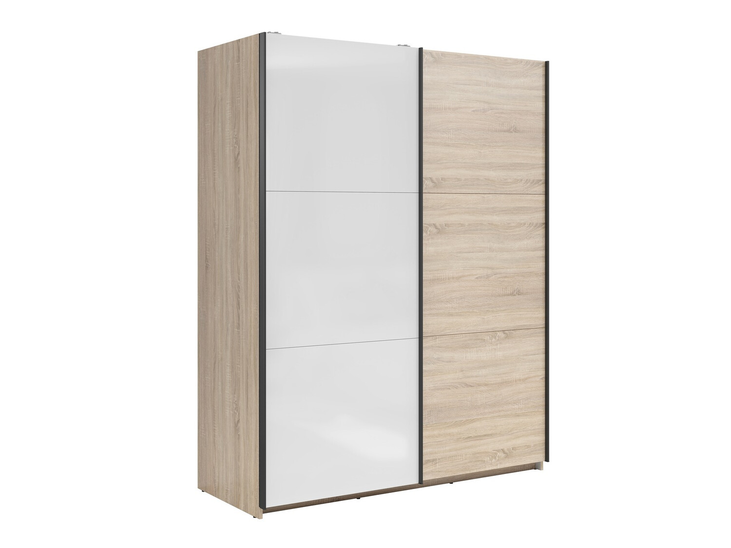 Wardrobe Livevaro 117 (Sonoma oak + White)
