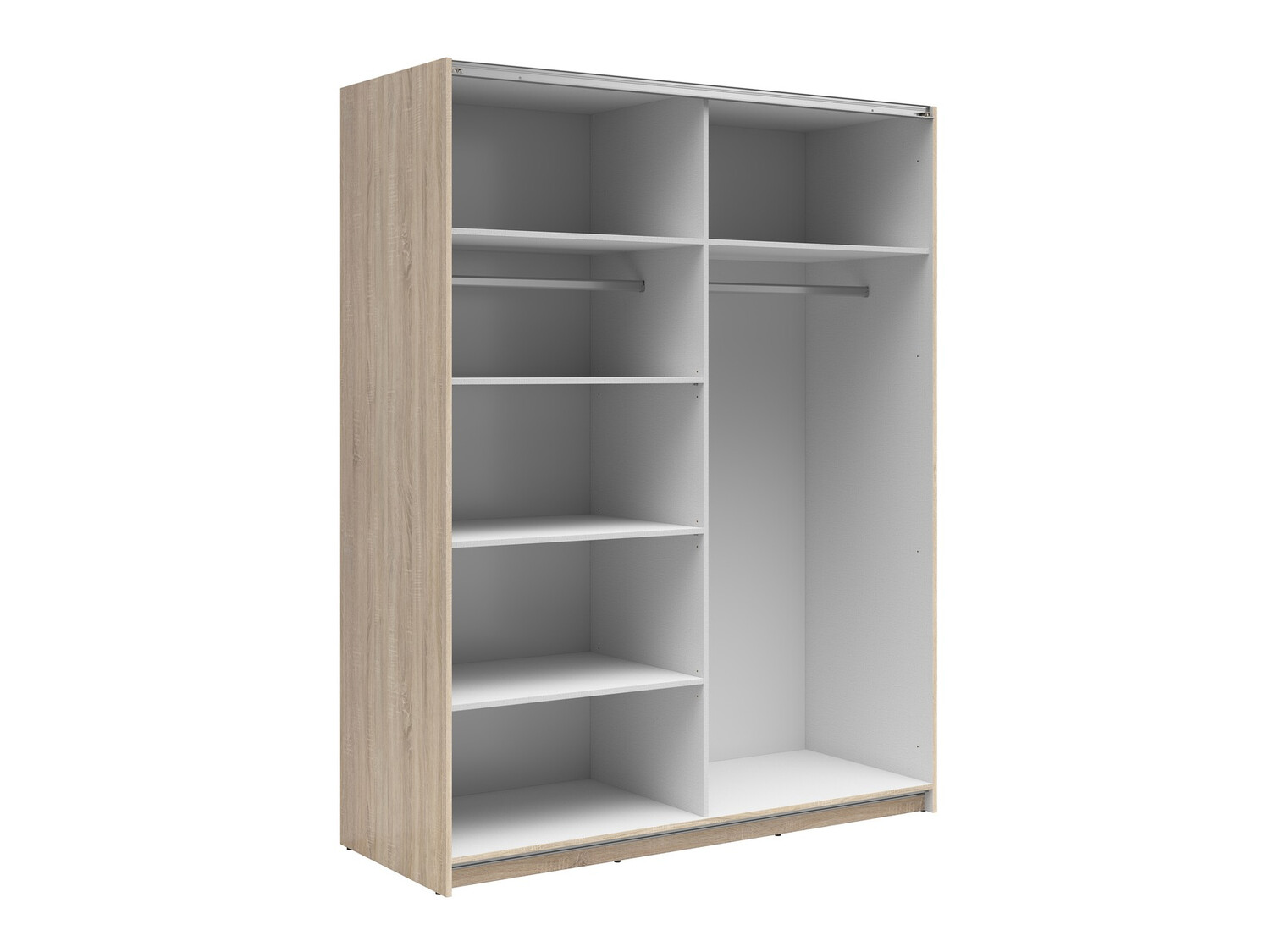 Wardrobe Livevaro 117 (Sonoma oak + White)
