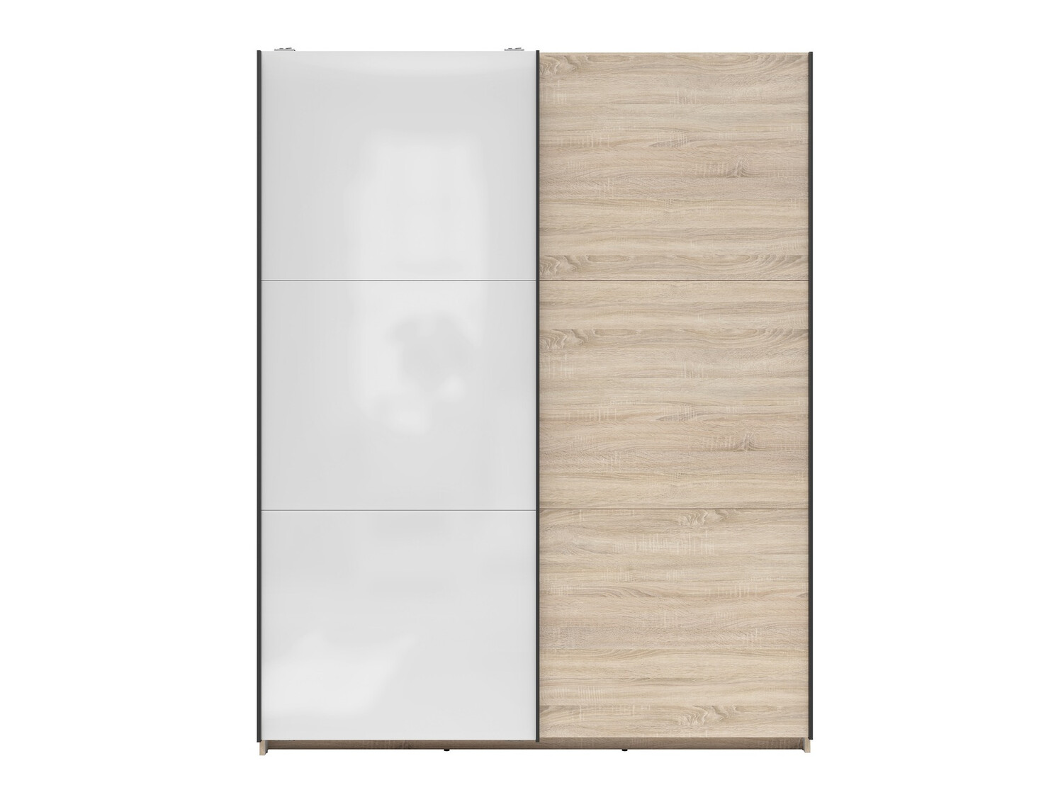 Wardrobe Livevaro 117 (Sonoma oak + White)
