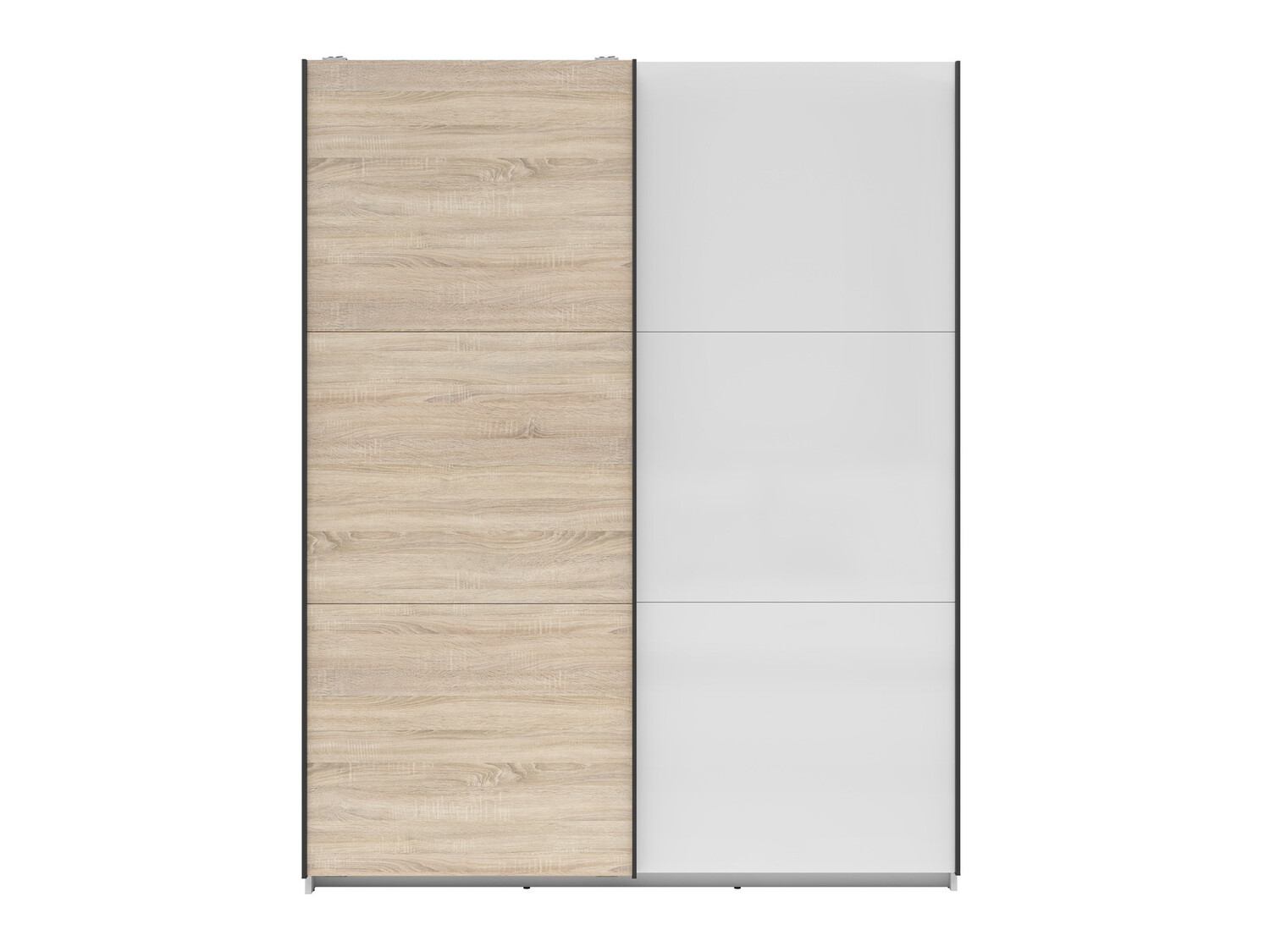 Wardrobe Livevaro 117 (White + Sonoma oak)