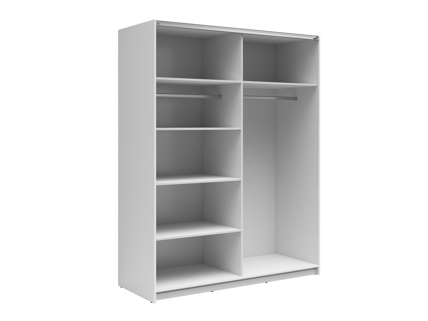 Wardrobe Livevaro 117 (White + Wotan Oak)