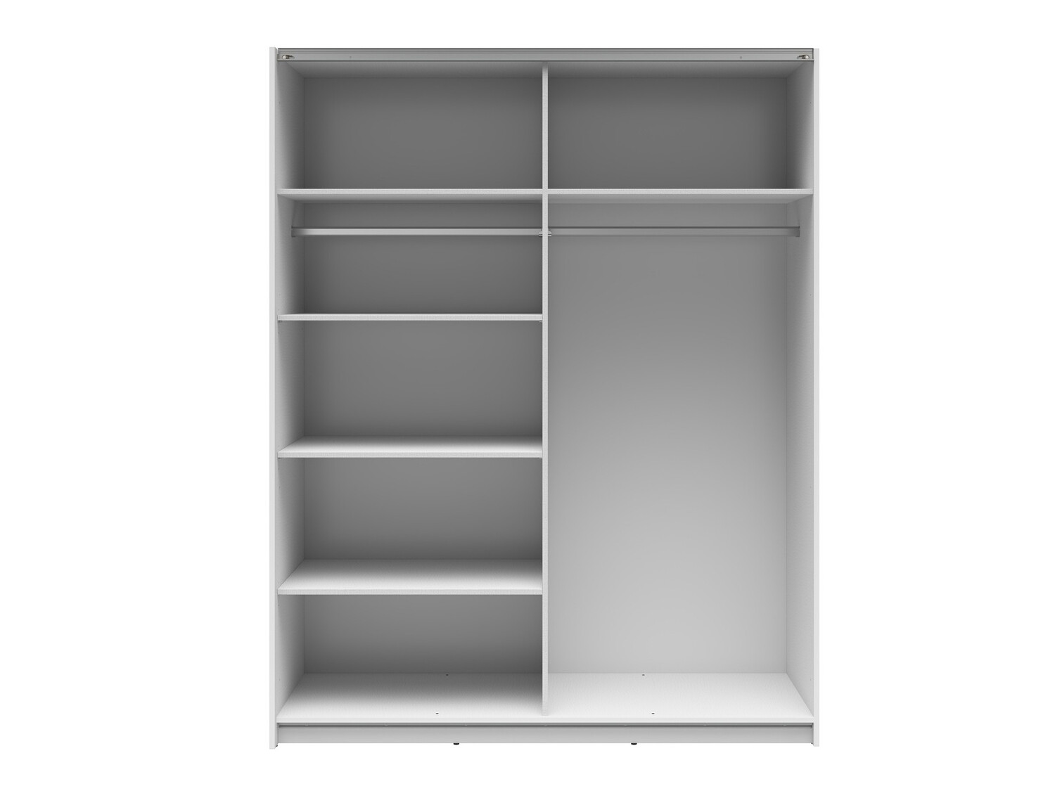 Wardrobe Livevaro 117 (White + Wotan Oak)