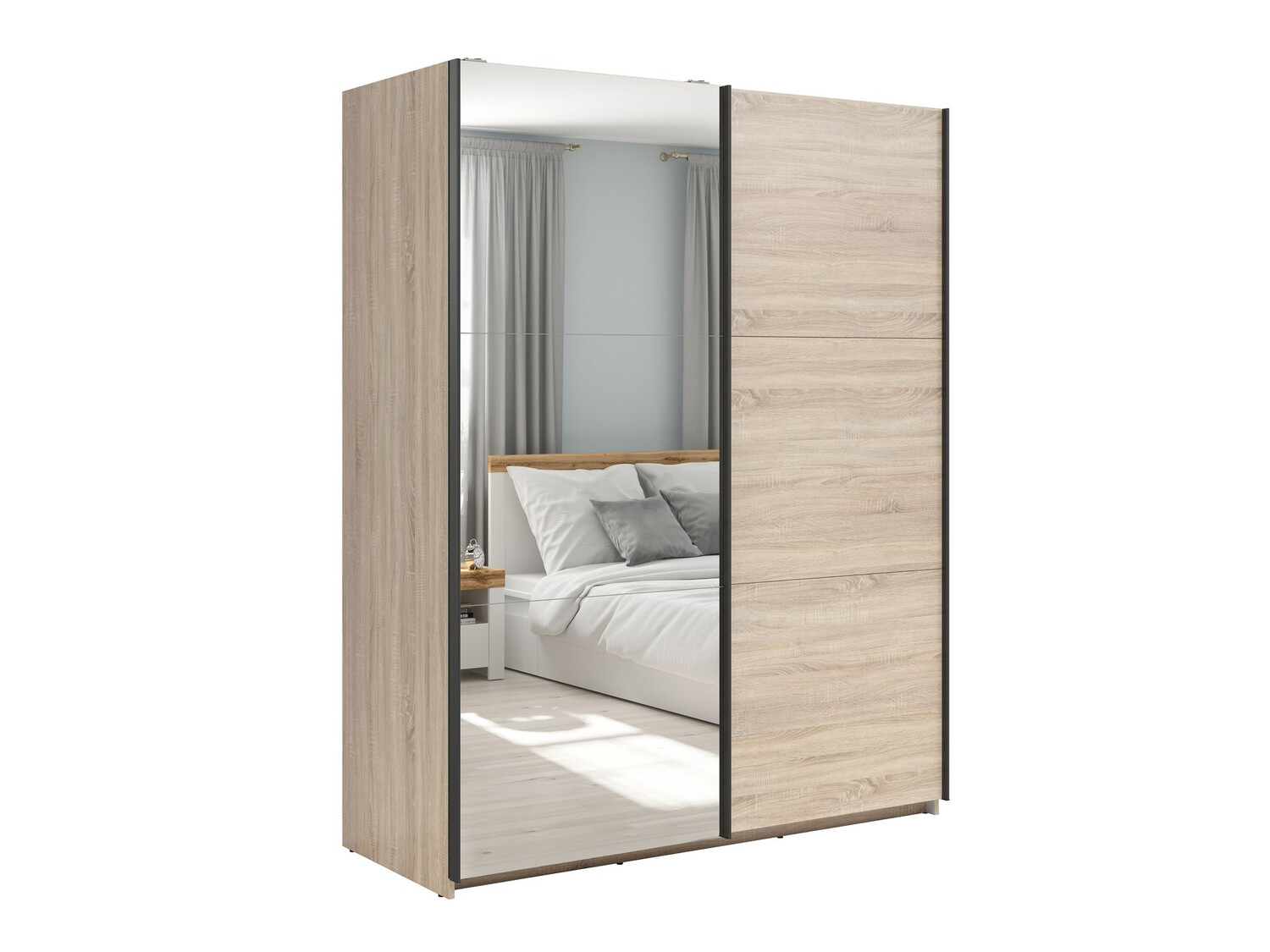 Wardrobe Livevaro 118 (Sonoma oak)