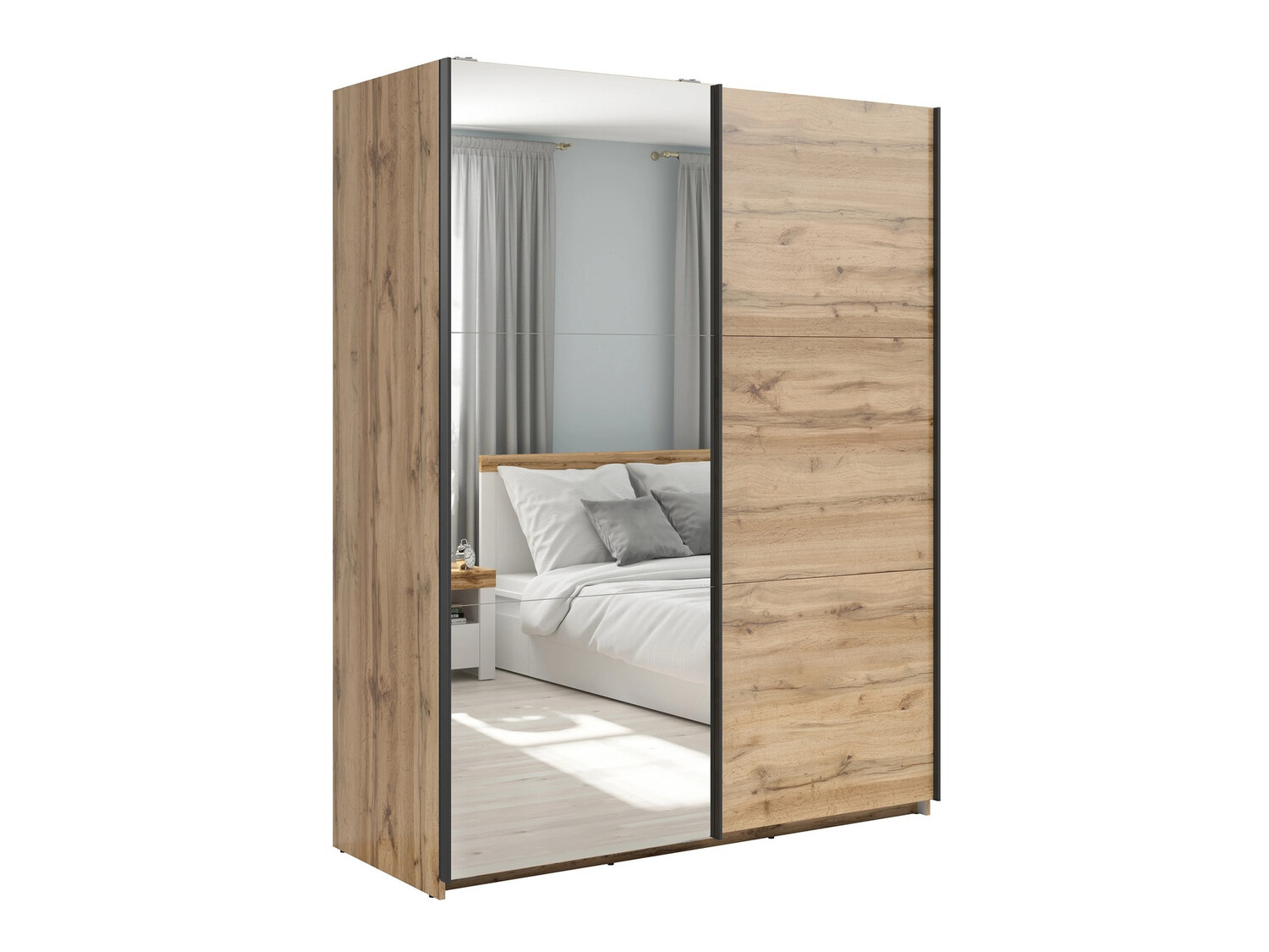 Wardrobe Livevaro 118 (Wotan Oak)