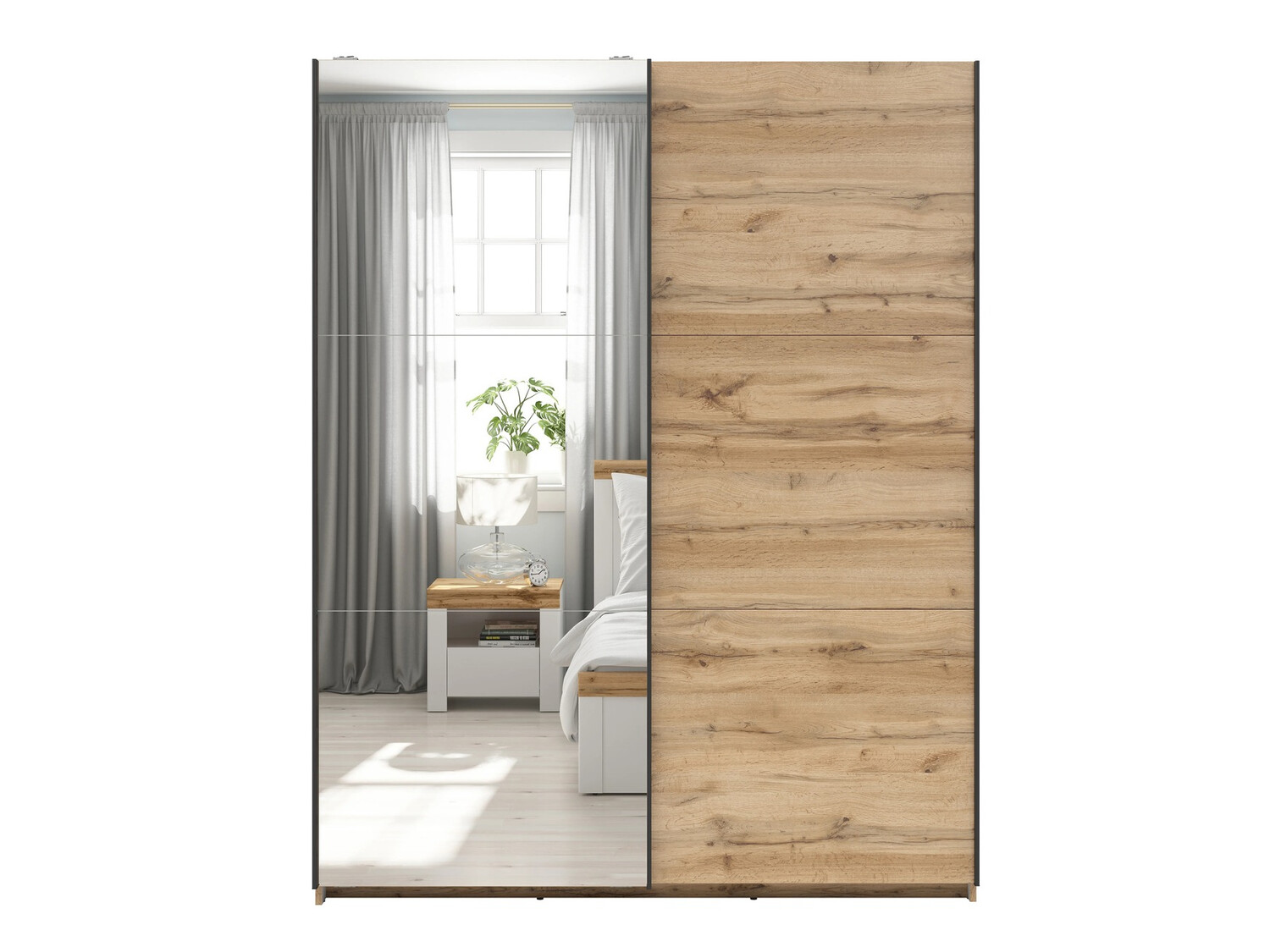 Wardrobe Livevaro 118 (Wotan Oak)