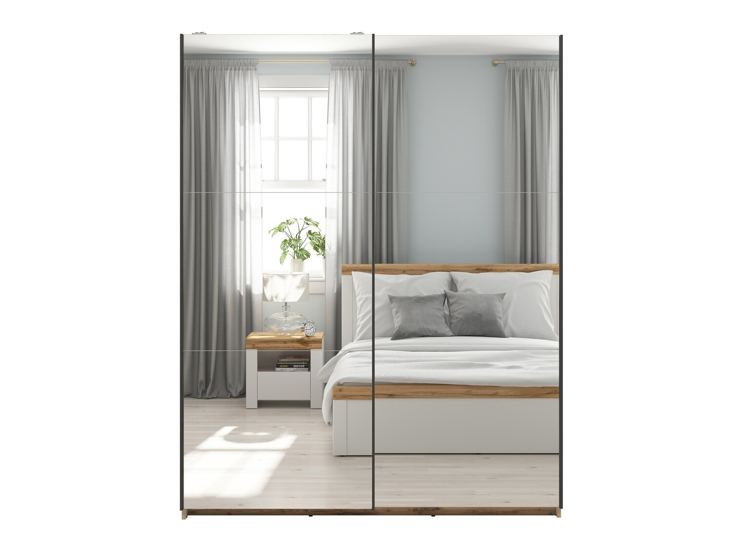 Wardrobe Livevaro 119 (Wotan Oak)