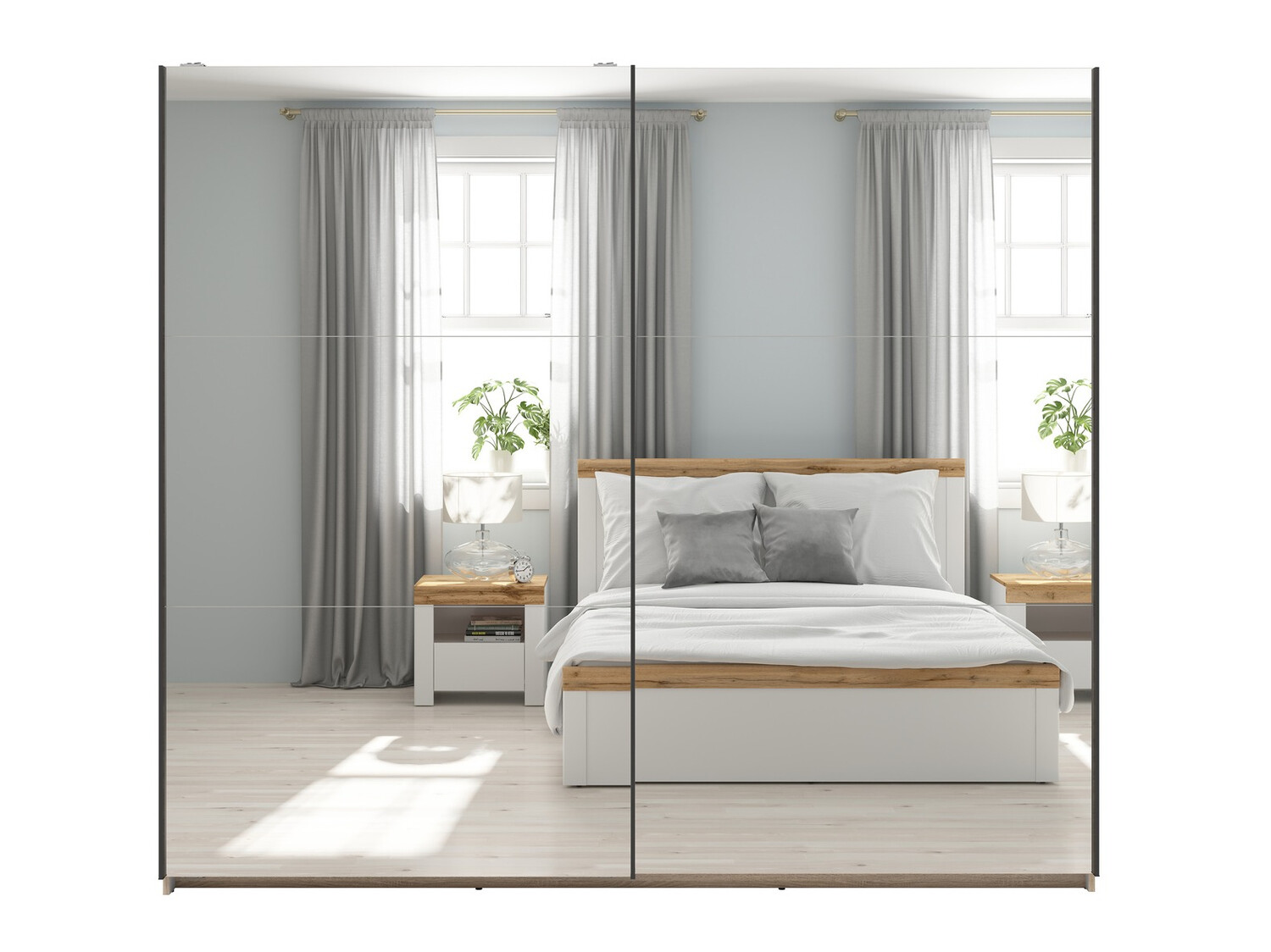Wardrobe Livevaro 122 (Sonoma oak)