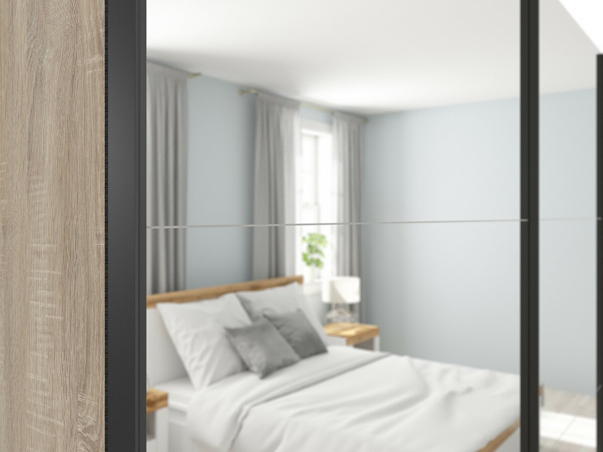 Wardrobe Livevaro 122 (Sonoma oak)