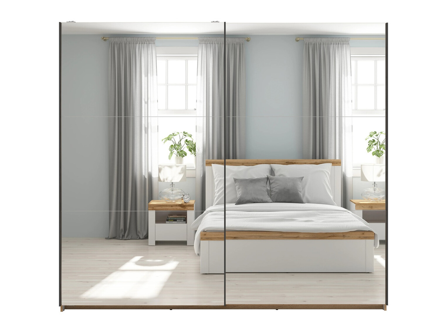 Wardrobe Livevaro 122 (Wotan Oak)