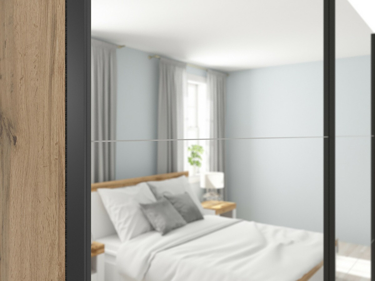 Wardrobe Livevaro 122 (Wotan Oak)