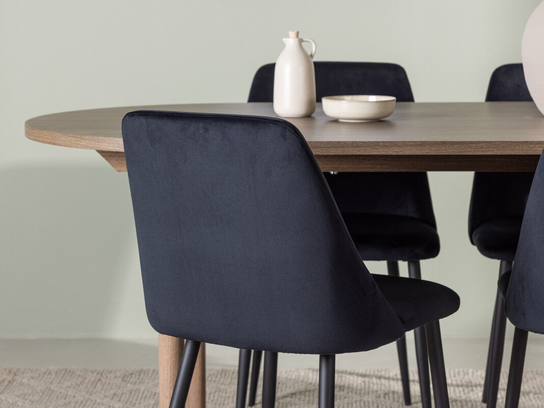 Dining set Dallas 4130 (Black)