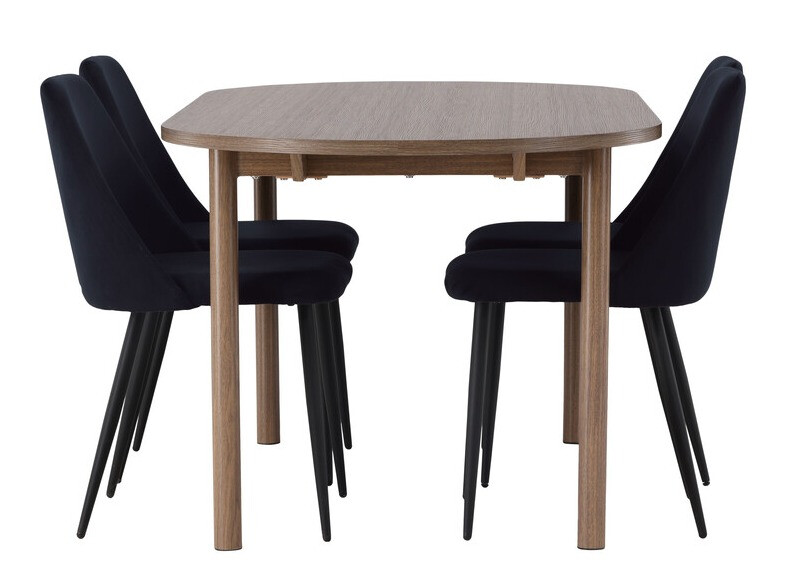 Dining set Dallas 4130 (Black)