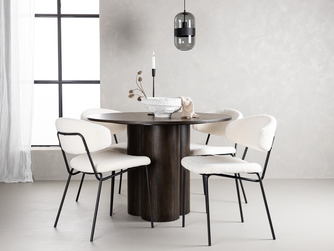 Dining set Dallas 4151 (Dark brown)