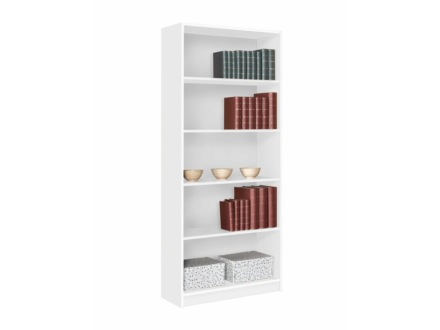 Bookcase Murrieta 161 (White)