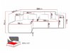 Corner sofa Arvada 116 (Poso 05)