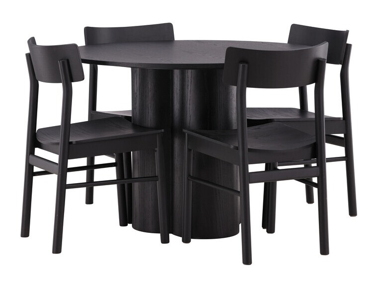 Dining set Dallas 4152 (Black)