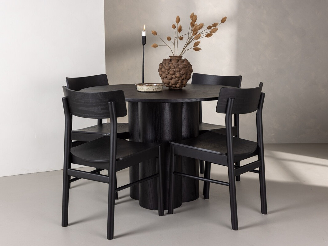 Dining set Dallas 4152 (Black)