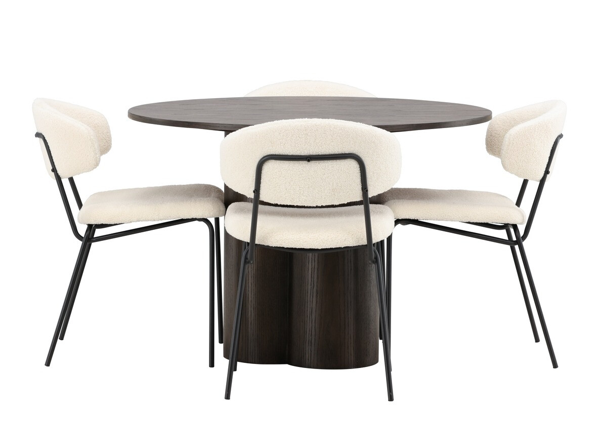 Dining set Dallas 4151 (Dark brown)