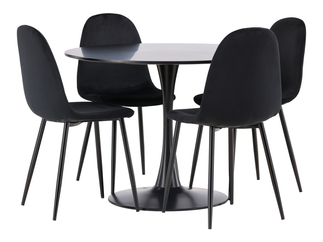 Dining set Dallas 4163 (Black)