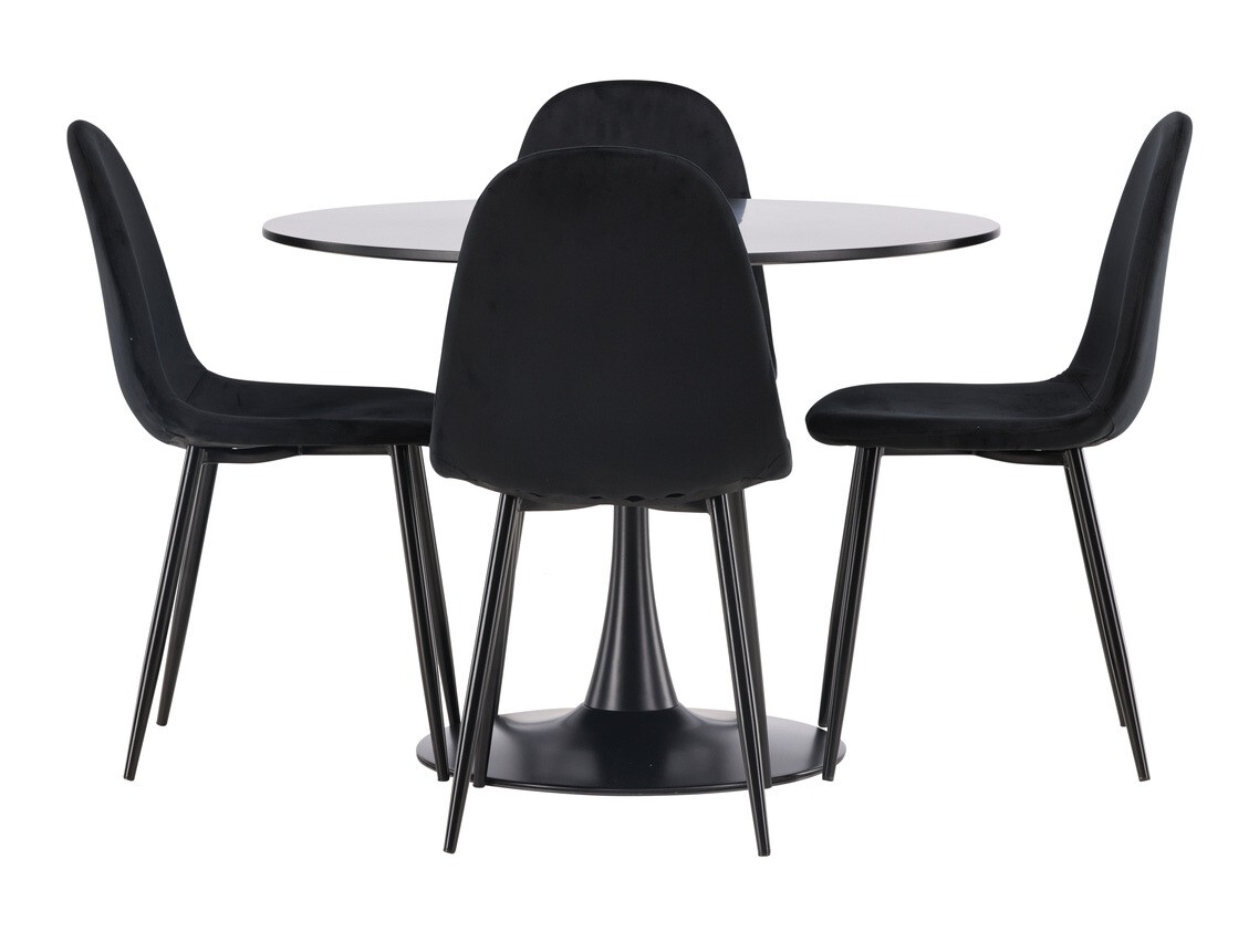 Dining set Dallas 4163 (Black)