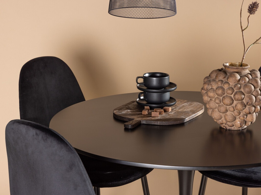 Dining set Dallas 4163 (Black)