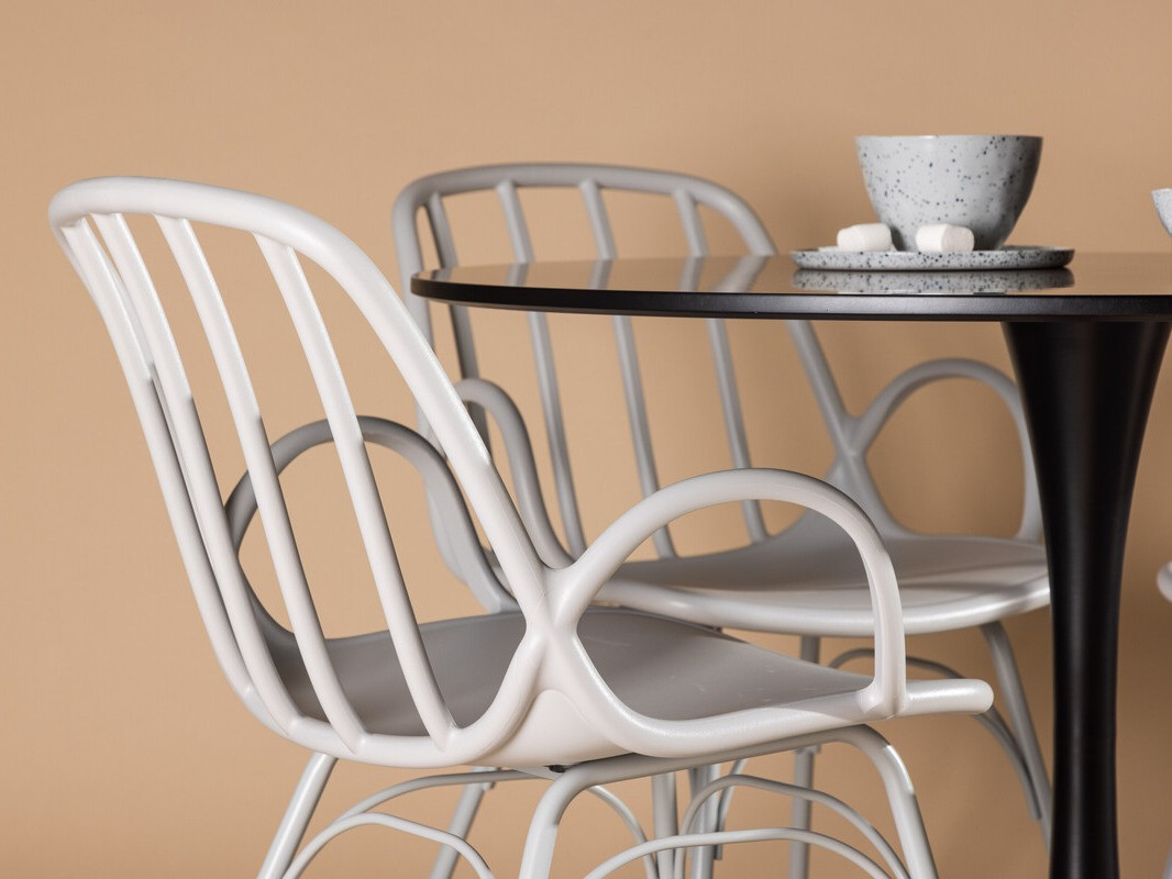 Dining set Dallas 4165 (Light grey)