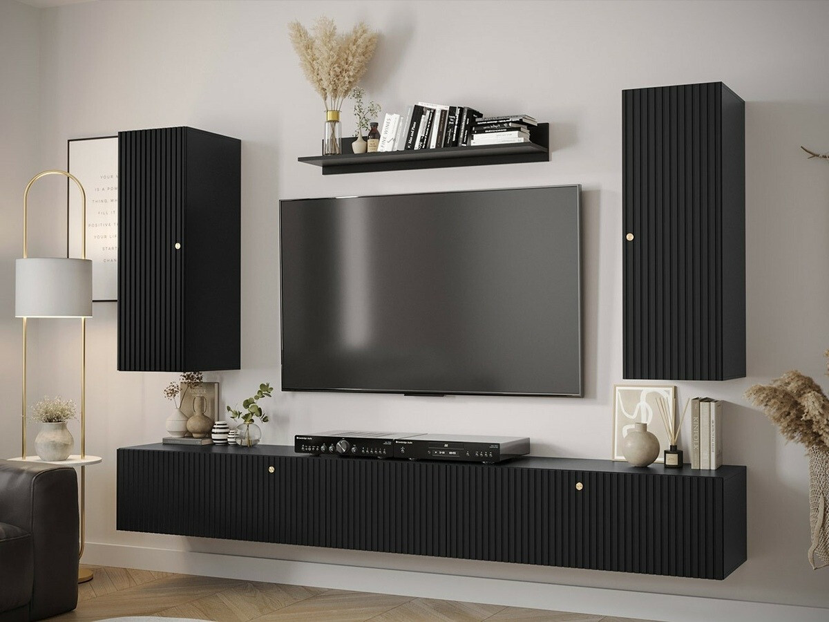 TV stand Anulio (Black)