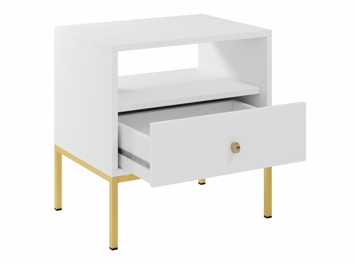 Bedside table Formis (White)