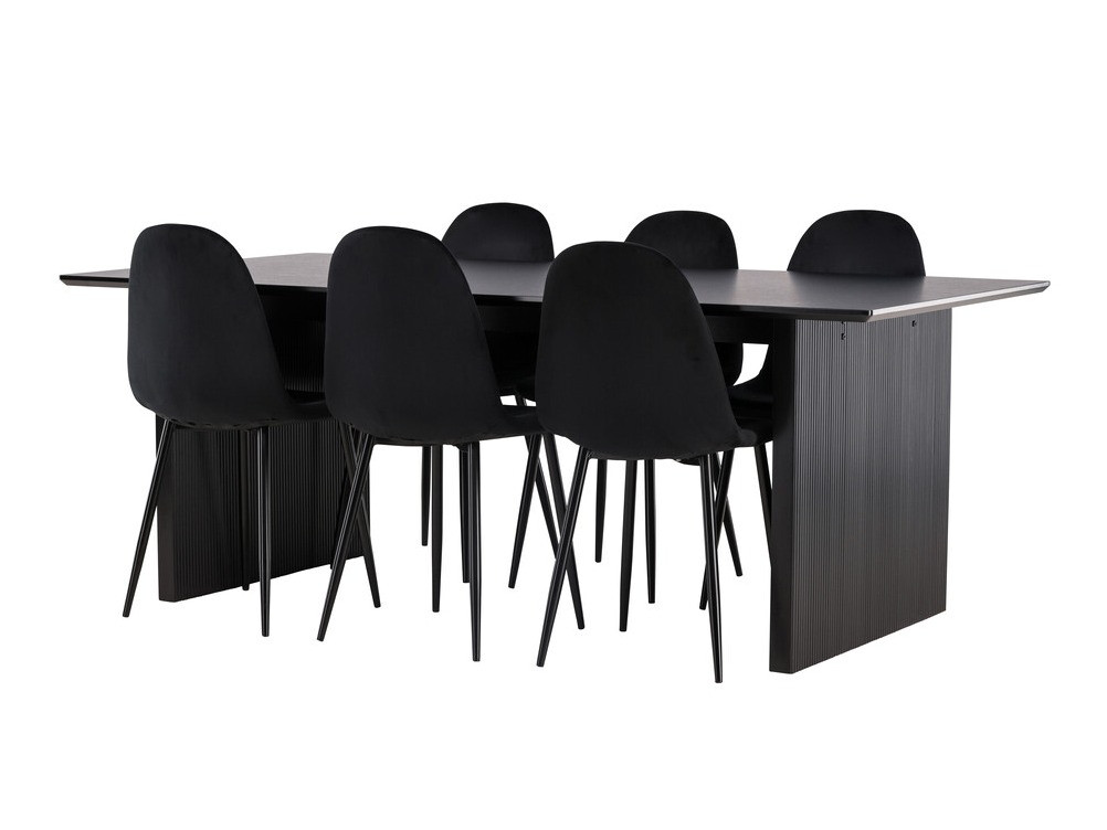 Dining set Dallas 4185 (Black)