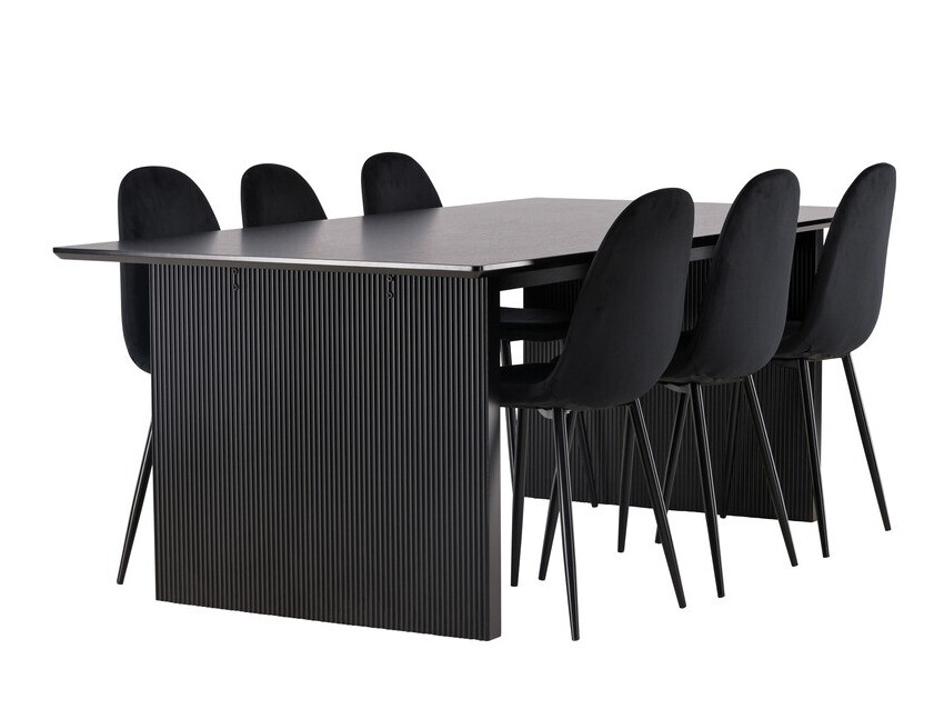 Dining set Dallas 4185 (Black)