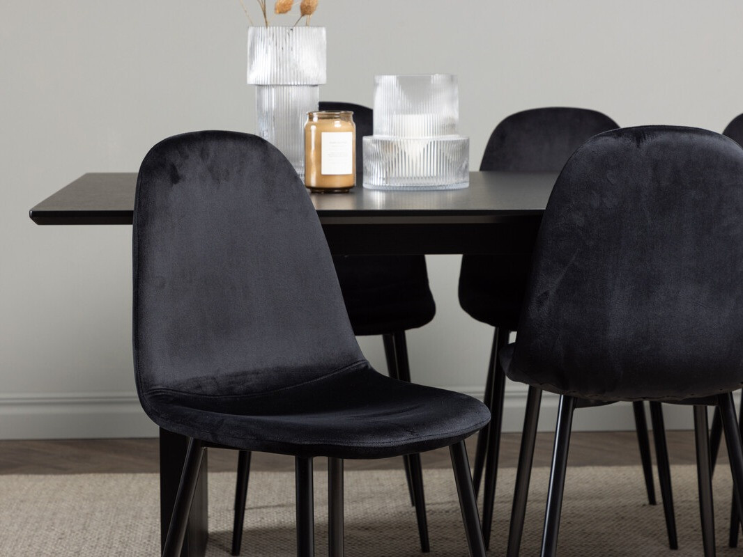 Dining set Dallas 4185 (Black)