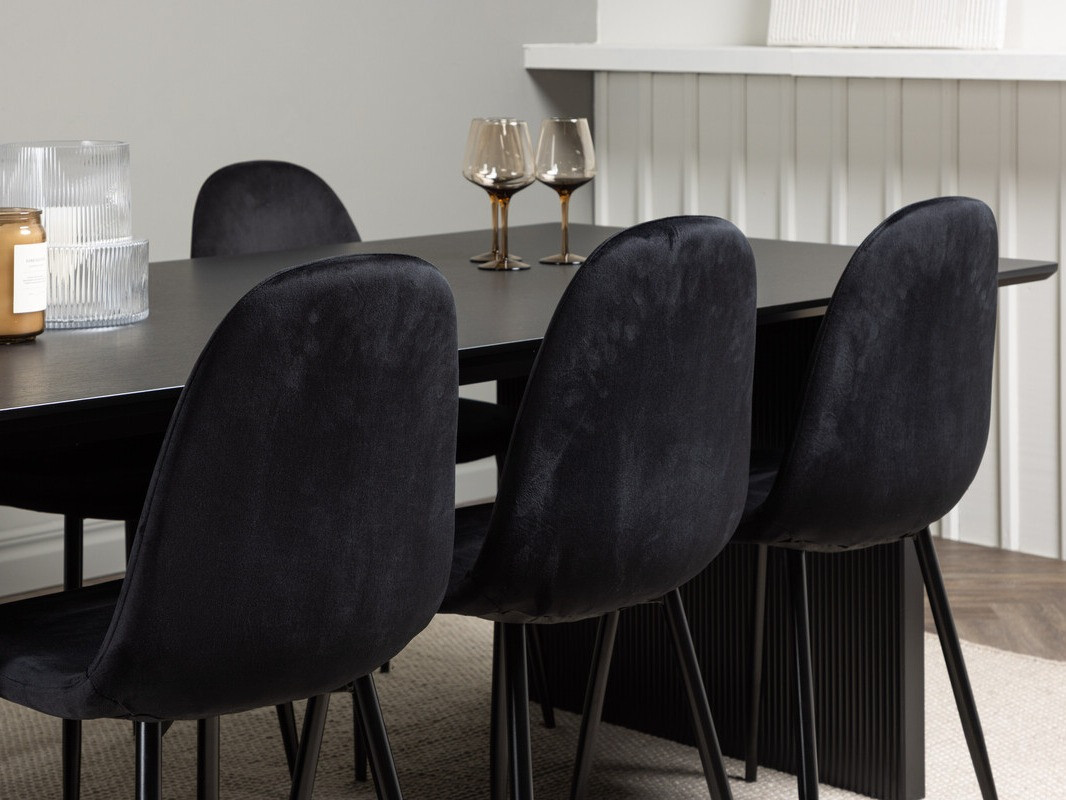 Dining set Dallas 4185 (Black)