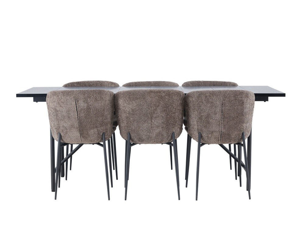 Dining set Dallas 4192 (Brown + Black)