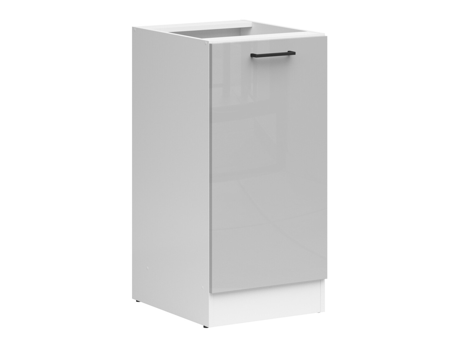 Modular cabinet with doors Line Grey 105
