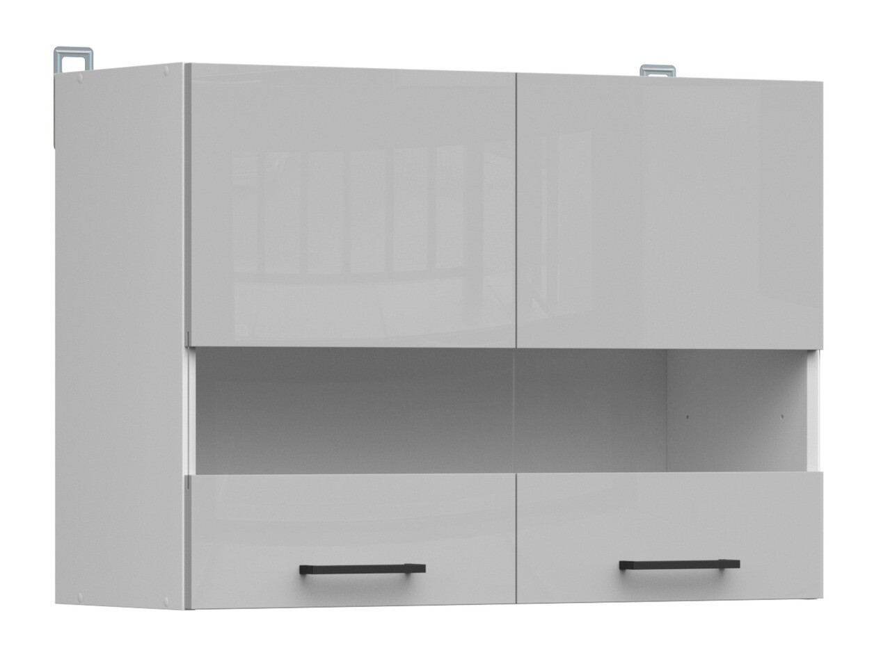 Modular wall cabinet Line Grey 107