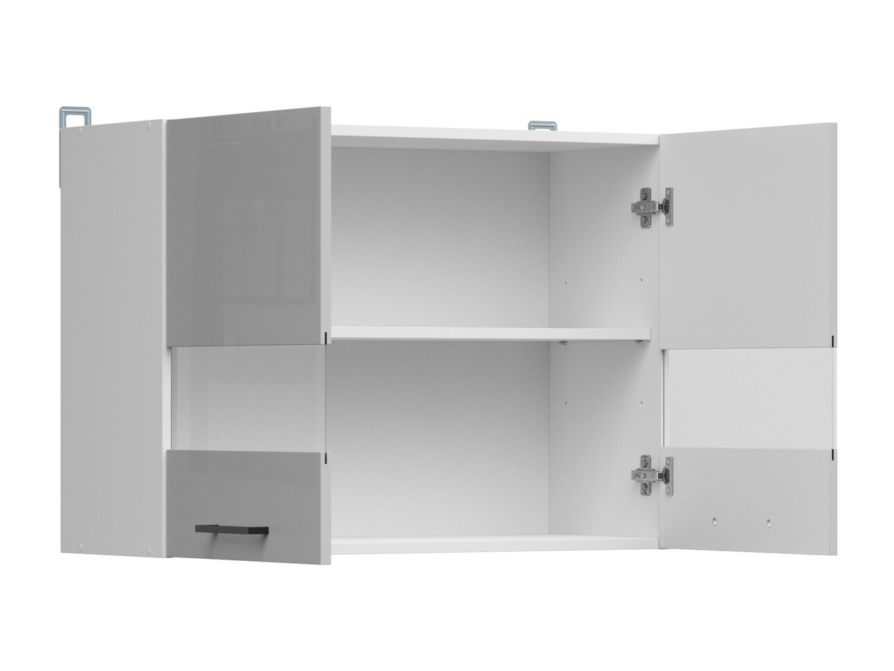 Modular wall cabinet Line Grey 107