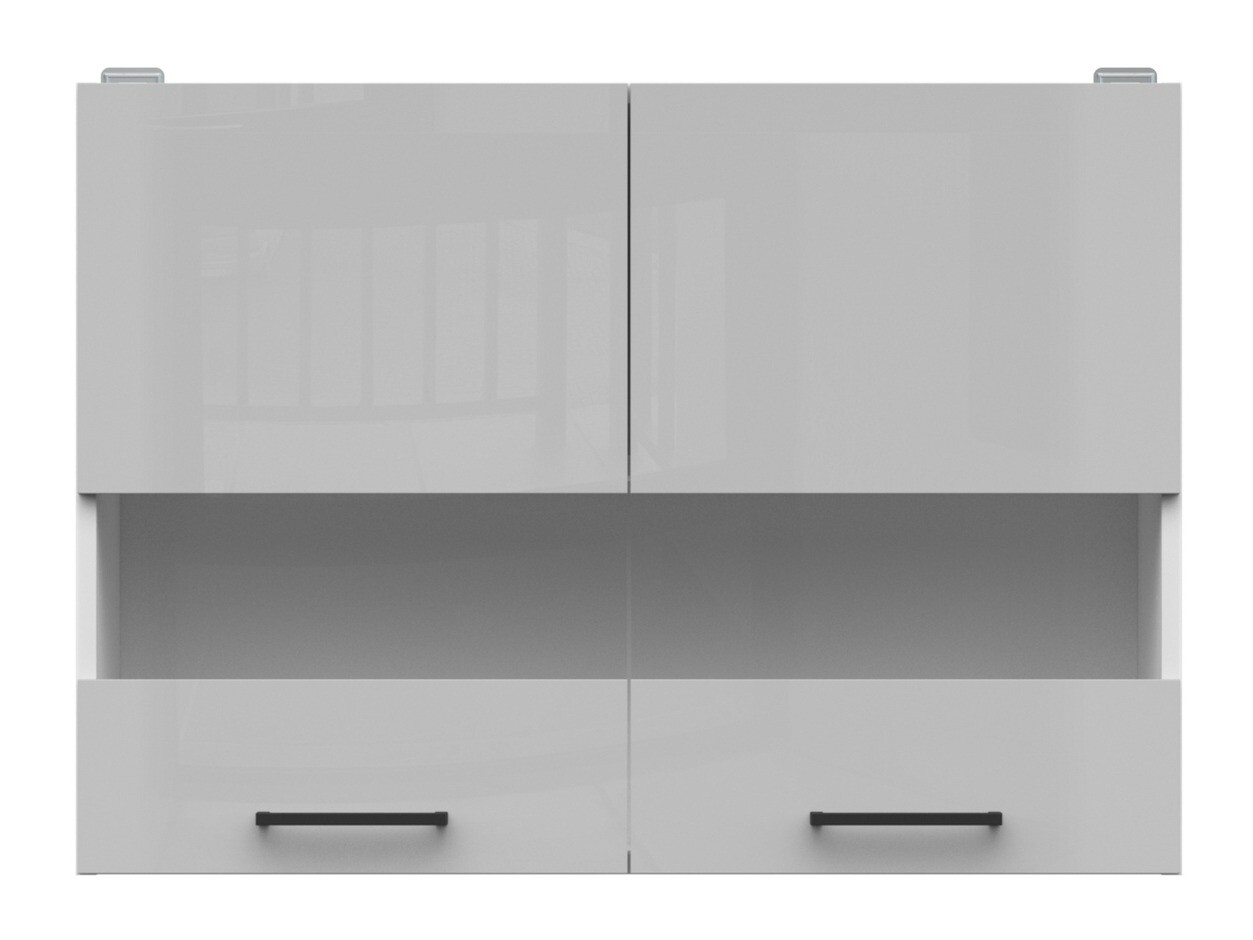 Modular wall cabinet Line Grey 107